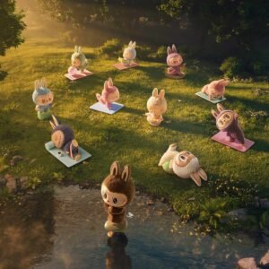 labubu lazy yoga kolekcija 12