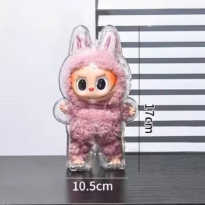 Labubu Transparente Schutzhülle (Macarons, Energy)