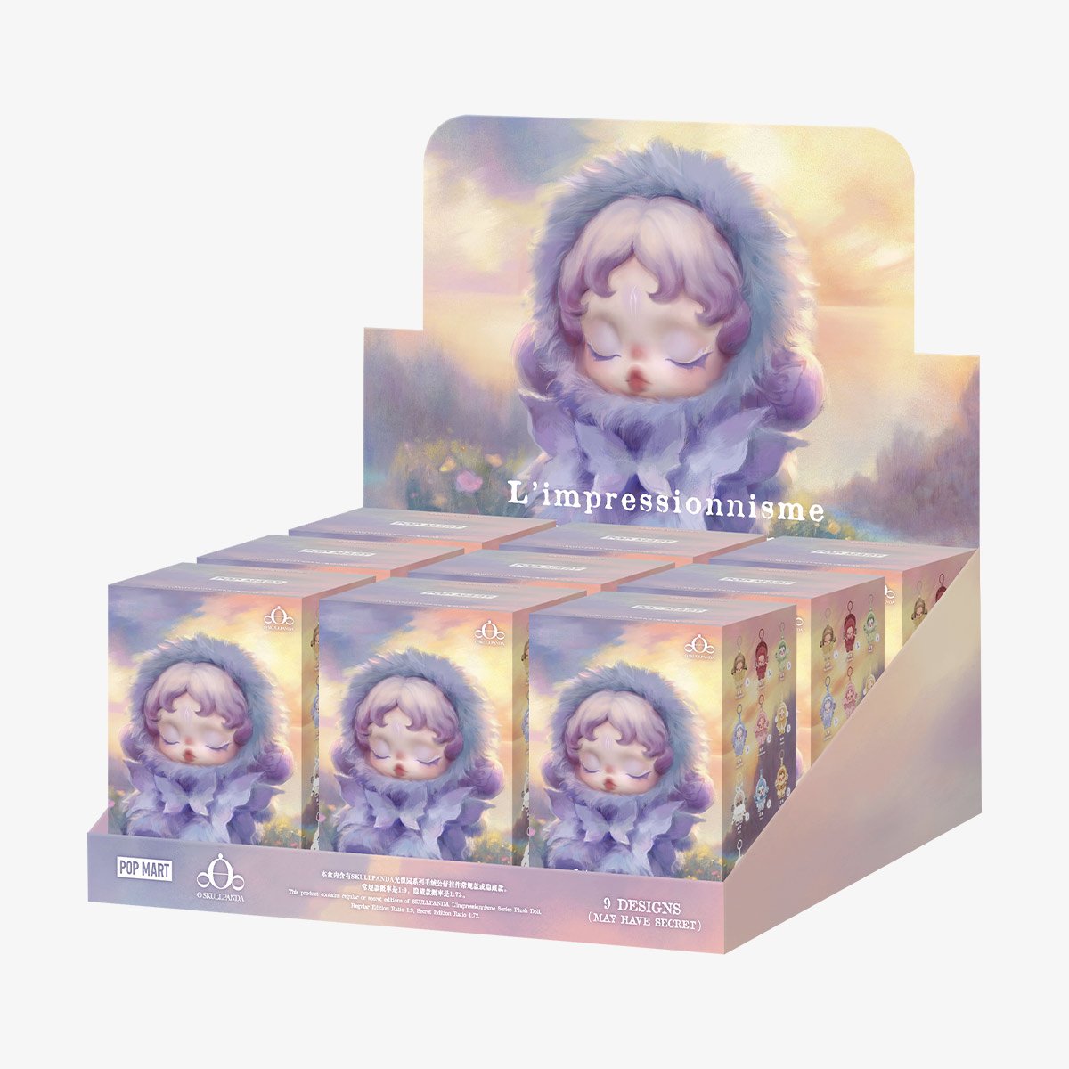 SKULLPANDA L’impressionnisme 9 vnt