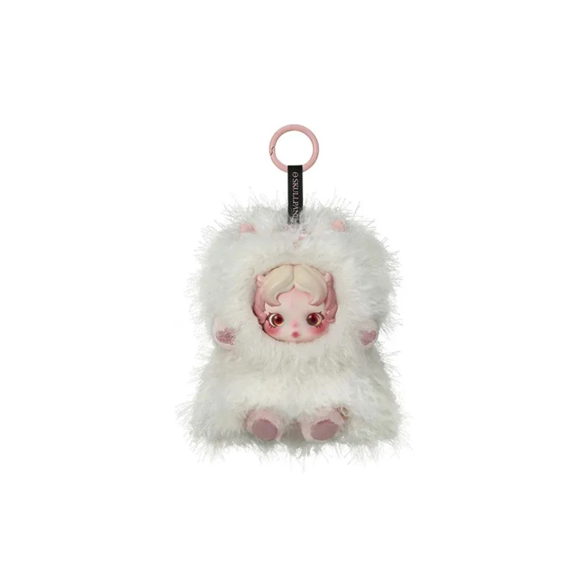 SKULLPANDA You Found Me! – Plush Keychain (Ghostie)